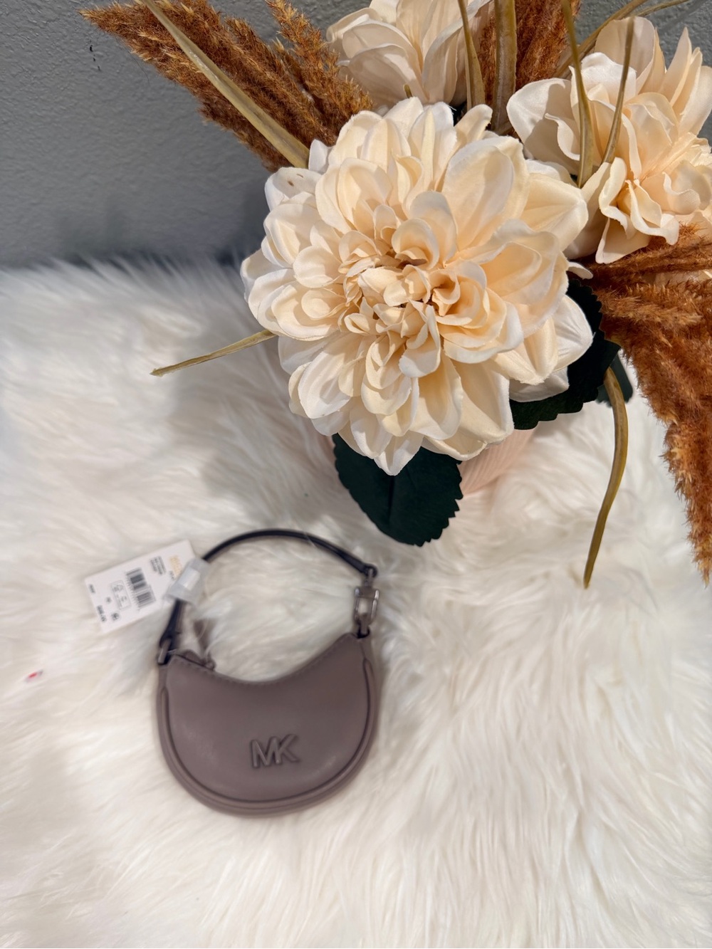 Michael Kors Kyla  Bag Charm Birch